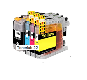 4 cartucce compatibili con Brother LC 22E|Brother MFC J 5920