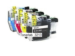 4 cartucce compatibili con Brother LC 3213| Brother DCP J 772/774 MFC J 890/895