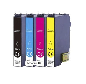 4 cartucce compatibili con Epson 405 XL|Epson WorkForce WF 3820/4820/4830/7830/7840