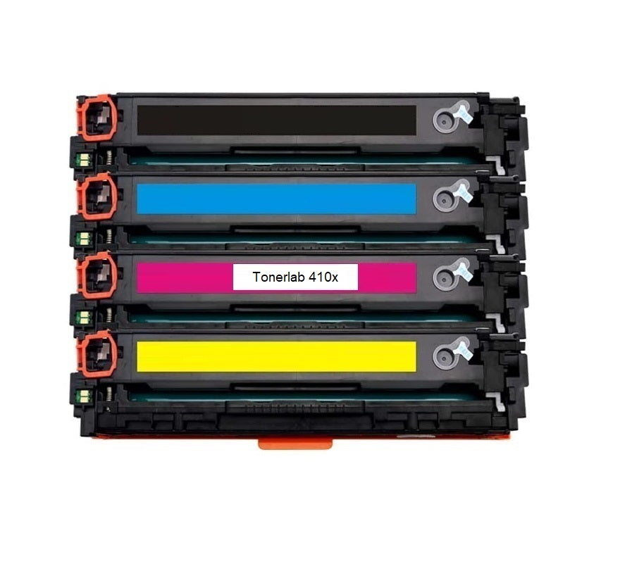 Toner compatibile con Hp color laserjet 410X|Hp color laserjet M 377/450 Mfp 470 Canon LBP 653 MF 731