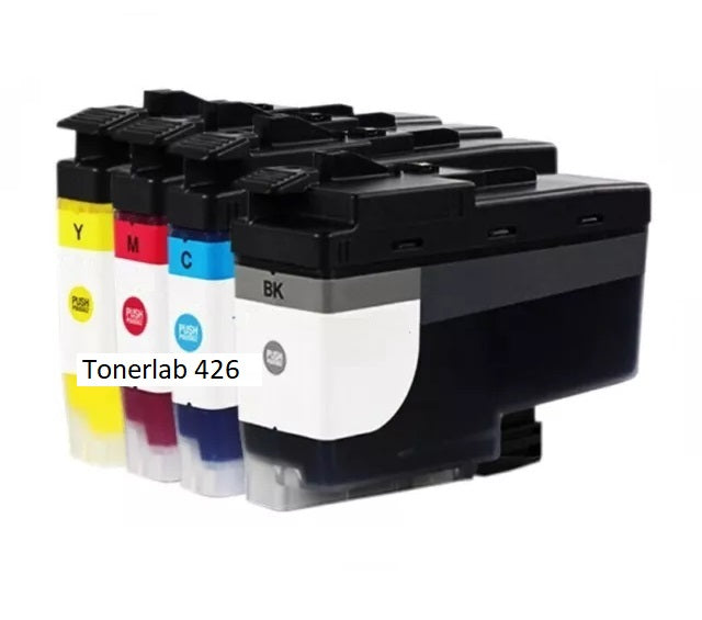 4 cartucce compatibili con Brother LC 426 XL|Brother MFC J 4340/4335/4540