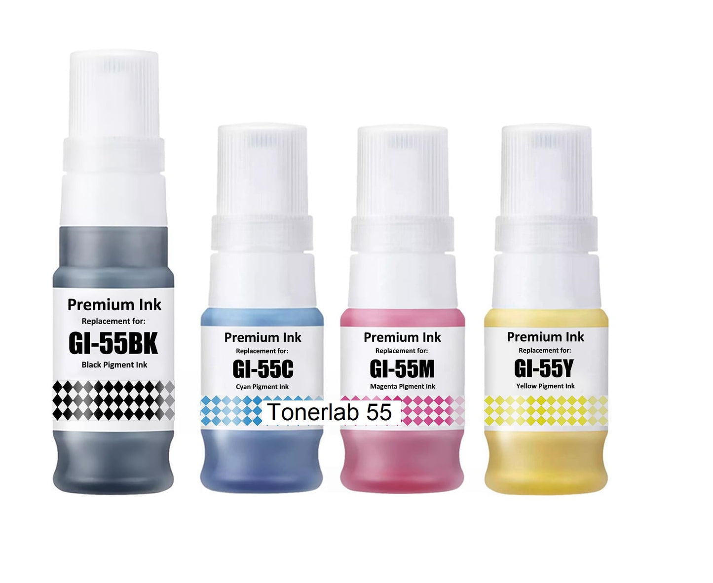 Flacone compatibile con Canon GI-55|Canon Maxify GX 1050 2050