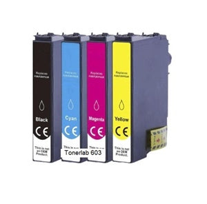 4 cartucce compatibili con Epson 603 XL| Epson Expression Photo XP 2100/3100/4100/5100 workforce WF 2810/2830/2850/2860