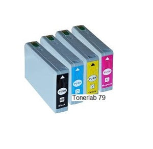 4 cartucce compatibili con Epson 79 XL|Epson Workforce WF 4630/4640/5110/5620/5690