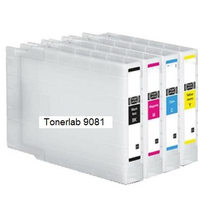 4 cartucce compatibili con Epson 9081|Epson Workforce Pro WF 6090/6590/6920