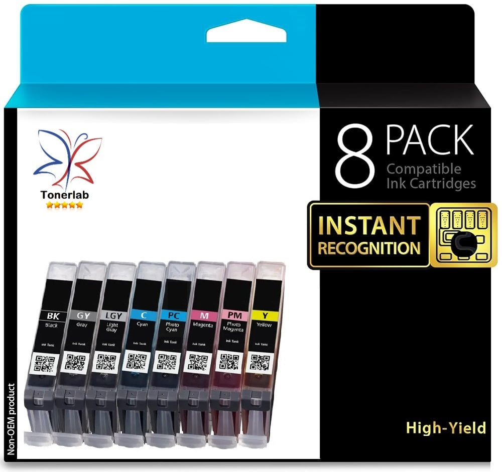 8 cartucce compatibili con Canon CLI 65| Canon Pixma Pro 200