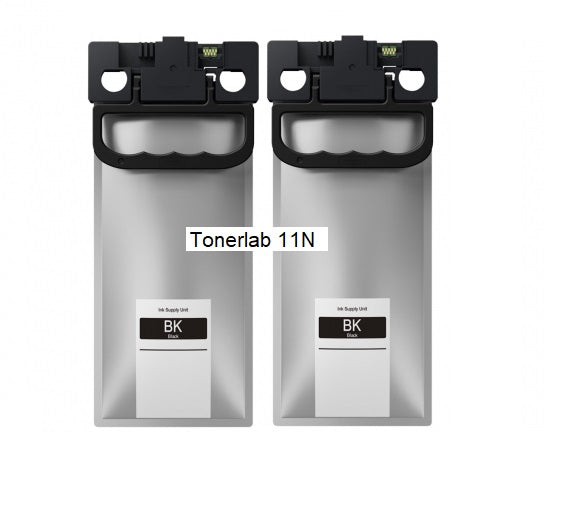 2 cartucce compatibili con Epson 11N nere|Epson Workforce Pro EM-C 800RDWF