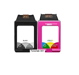2 cartucce compatibili con Hp 301 XL|Hp DeskJet 1050/2050/3050 Envy 4500/5500