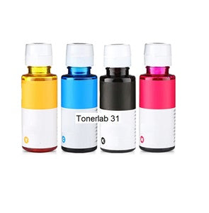 Flacone compatibile con Hp GT-31|Hp smart tank 455/457/513/555/559/570