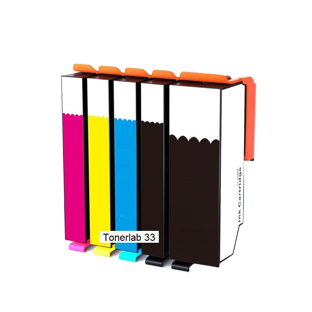 5 cartucce compatibili con Epson 33 XL|Epson Express premium XP 530/540/630/640/900/7100