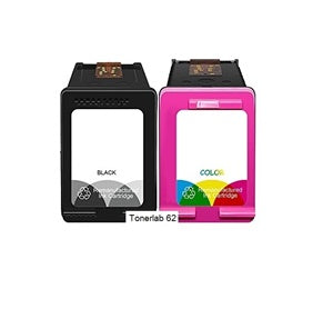 2 cartucce compatibili con Hp 62 XL|Hp Envy 5540/5640/7640 Officejet 5740