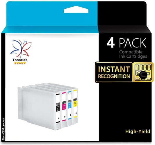 4 cartucce compatibili con Epson 9081|Epson Workforce Pro WF 6090/6590/6920