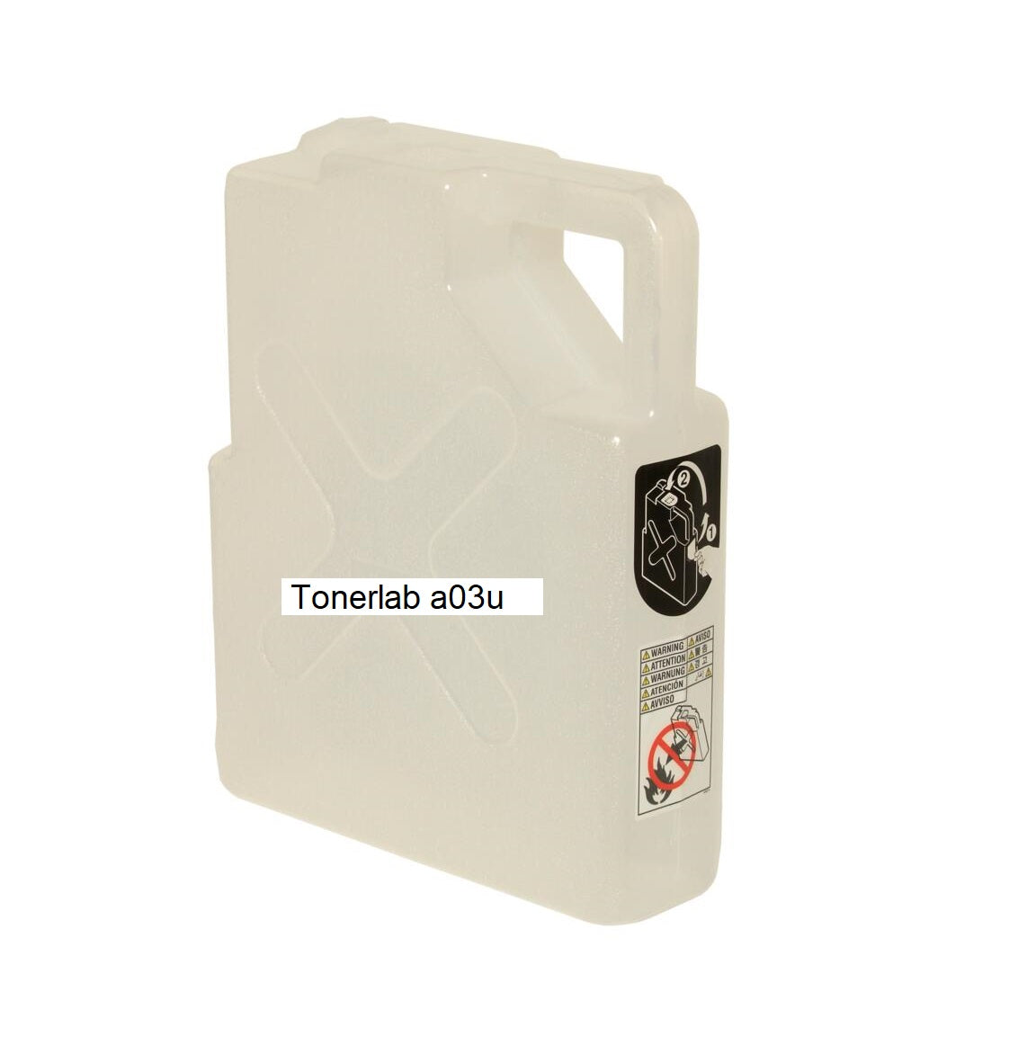 Vaschetta di recupero compatibile con Minolta A03UR70200D|Minolta Bizhub press C 6000/7000 pro C 5500/6500/6550 CF 5001