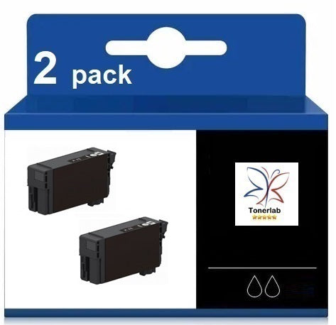 2 Cartucce compatibili con Epson SJIC33 nere|Epson TM J7200